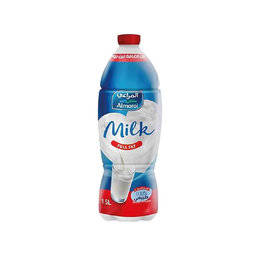 حليب المراعي كامل الدسم – عبوة 1.5لتر