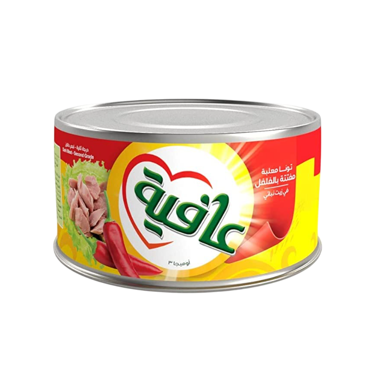 تونه عافية مفتتة بالفول الصويا – 140 جرام