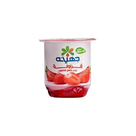 زبادي جهينة فراولة
