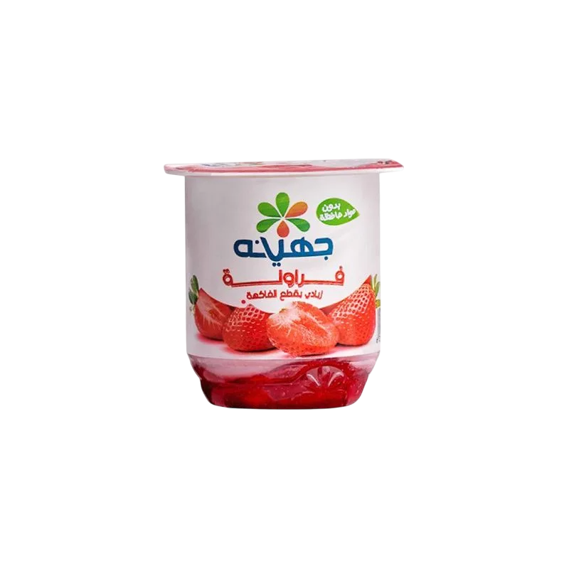 زبادي جهينة فراولة