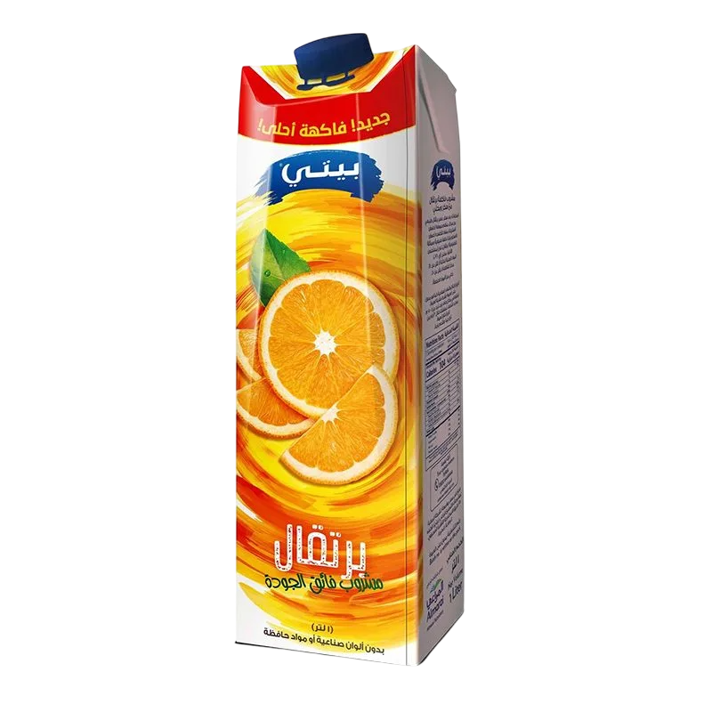 عصير–عصير بيتى برتقال 1 لتر