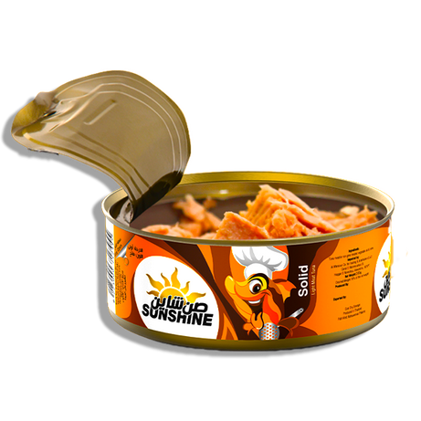 تونة صن شاين قطعة واحدة – 185 جرام