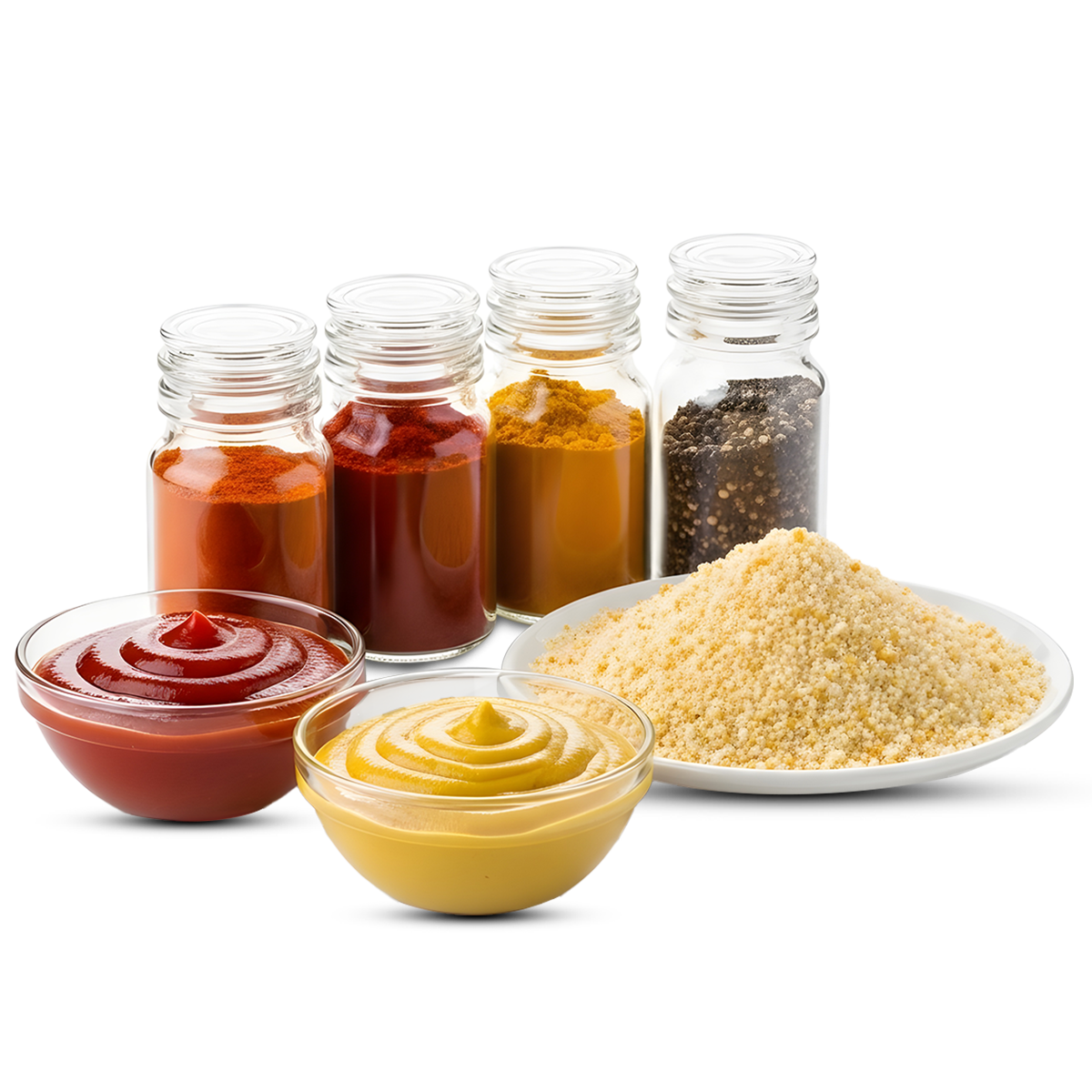 الصوصات و التوابل جاهزة