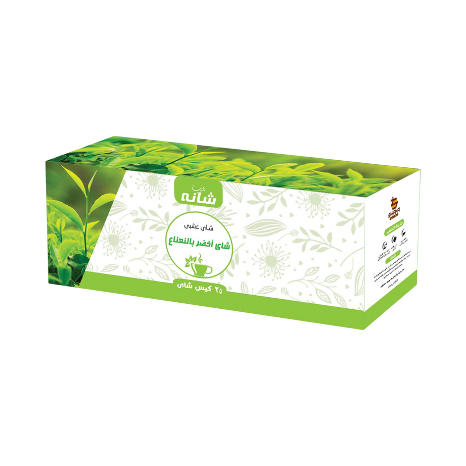شاى أخضر بالنعناع – 25 فتلة