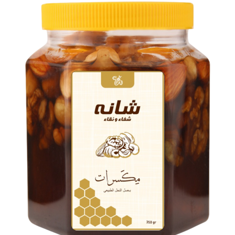 عسل نحل بالمكسرات – 350جم