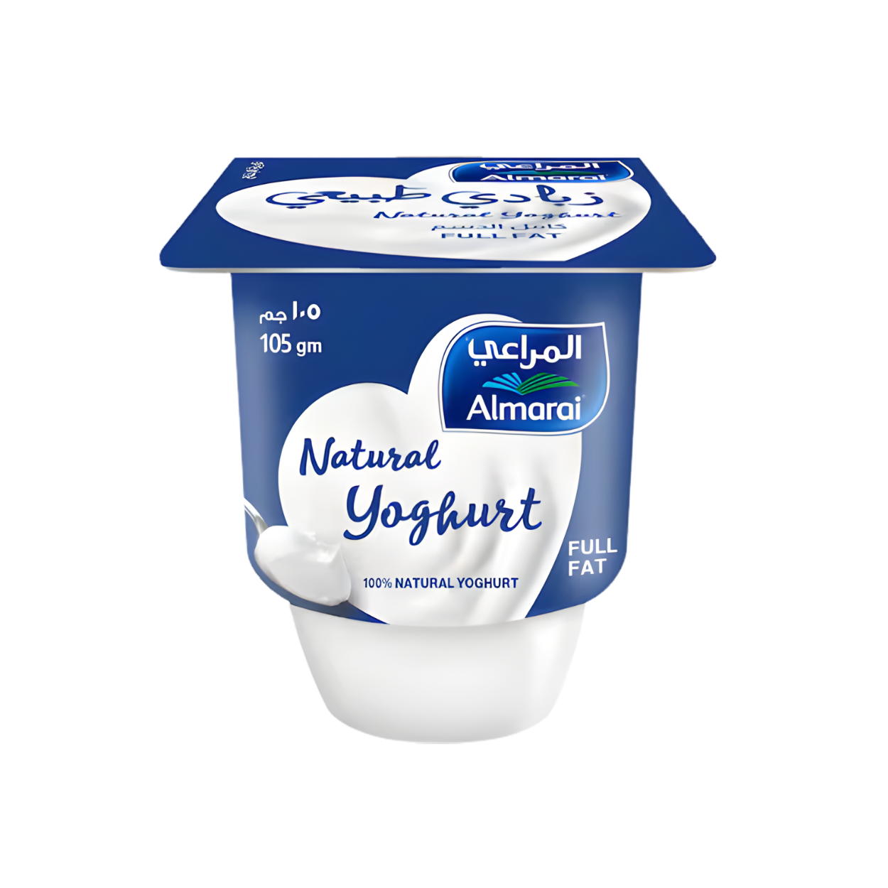 زبادي طبيعي المراعي -105جم