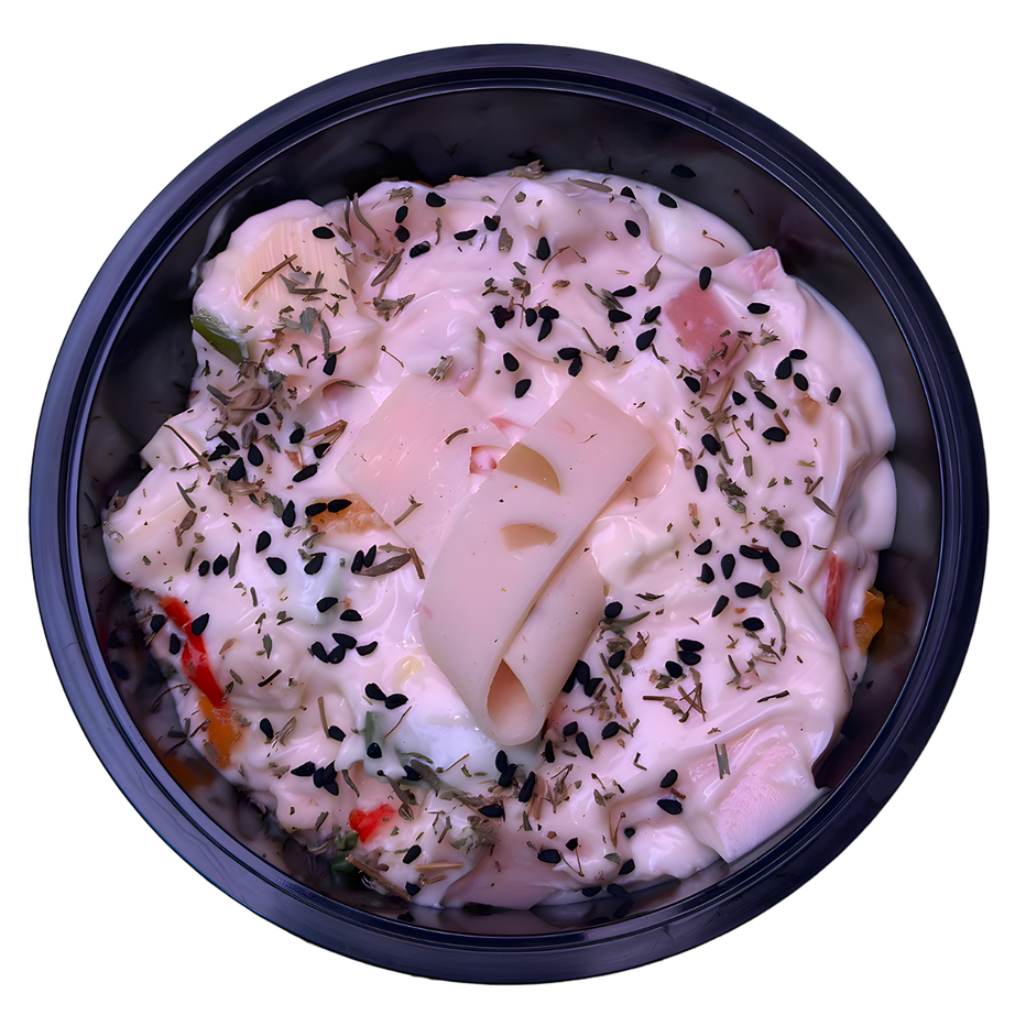 سلطة جبن كيري مدخن