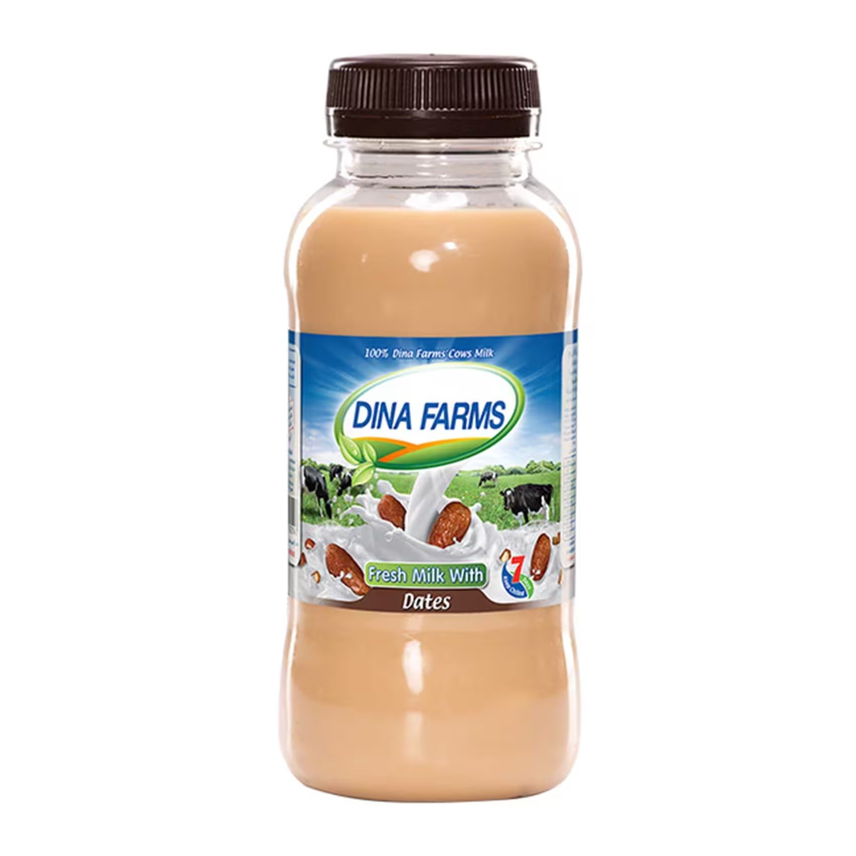 حليب مزارع دينا بالتمر