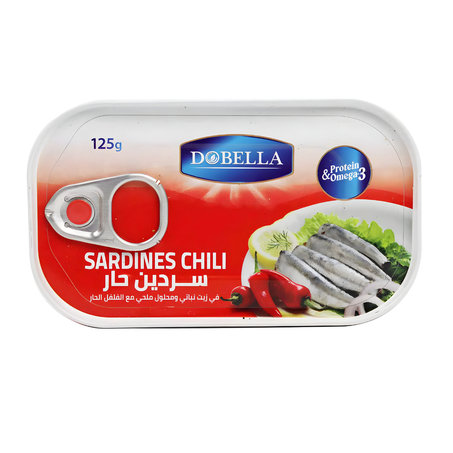 سردين دوبيلا حار - 125 جرام