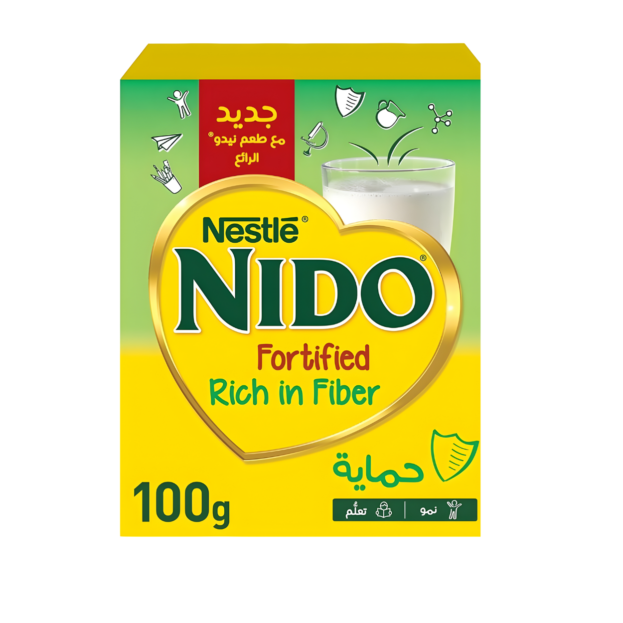 لبن نيدو بودرة 100جم-NESTLE