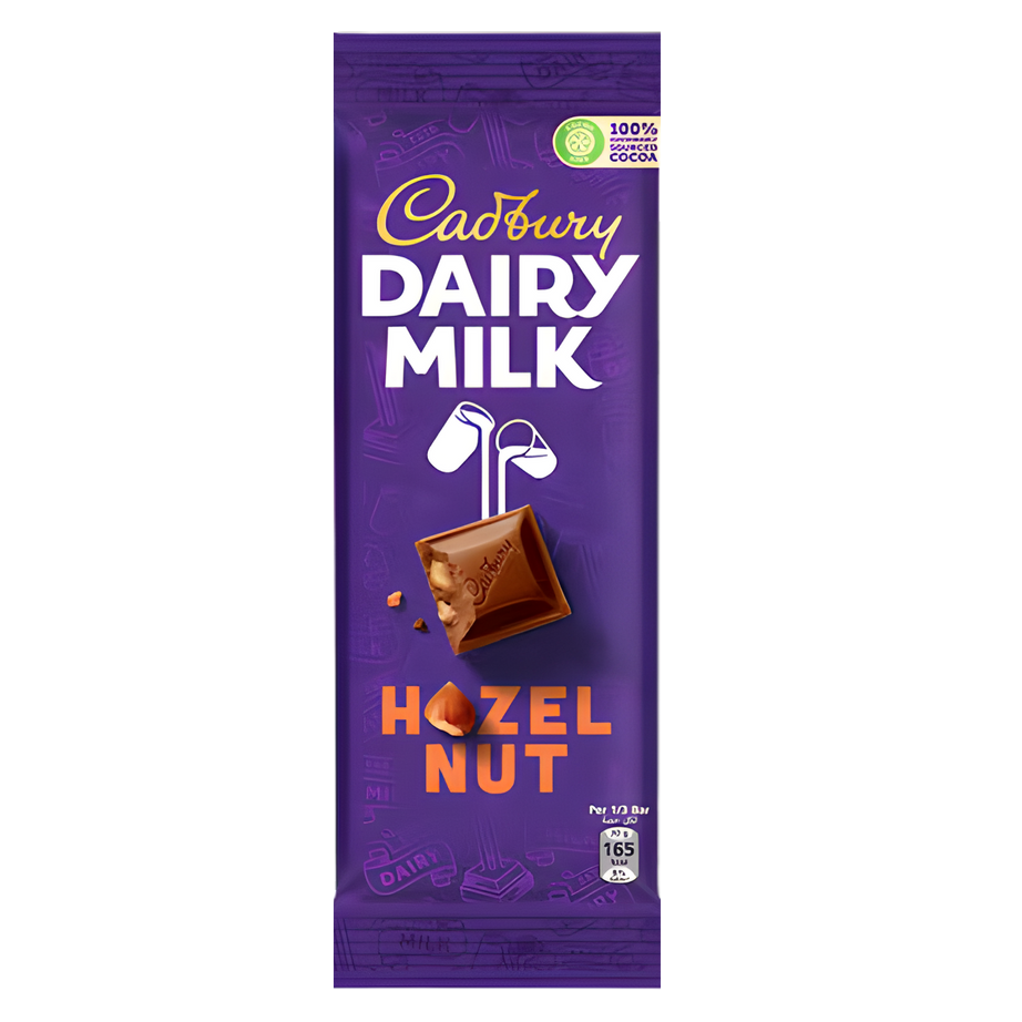 شوكولاتة بالبندق كادبوري ديري ميلك -85جم