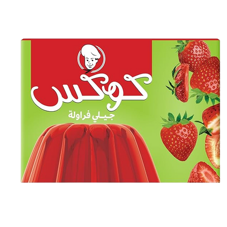 جيلي فراولة كوكس – 80 جم