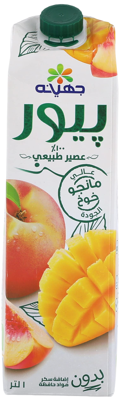 عصير– جهينة بيورمانجو خوخ –1لتر