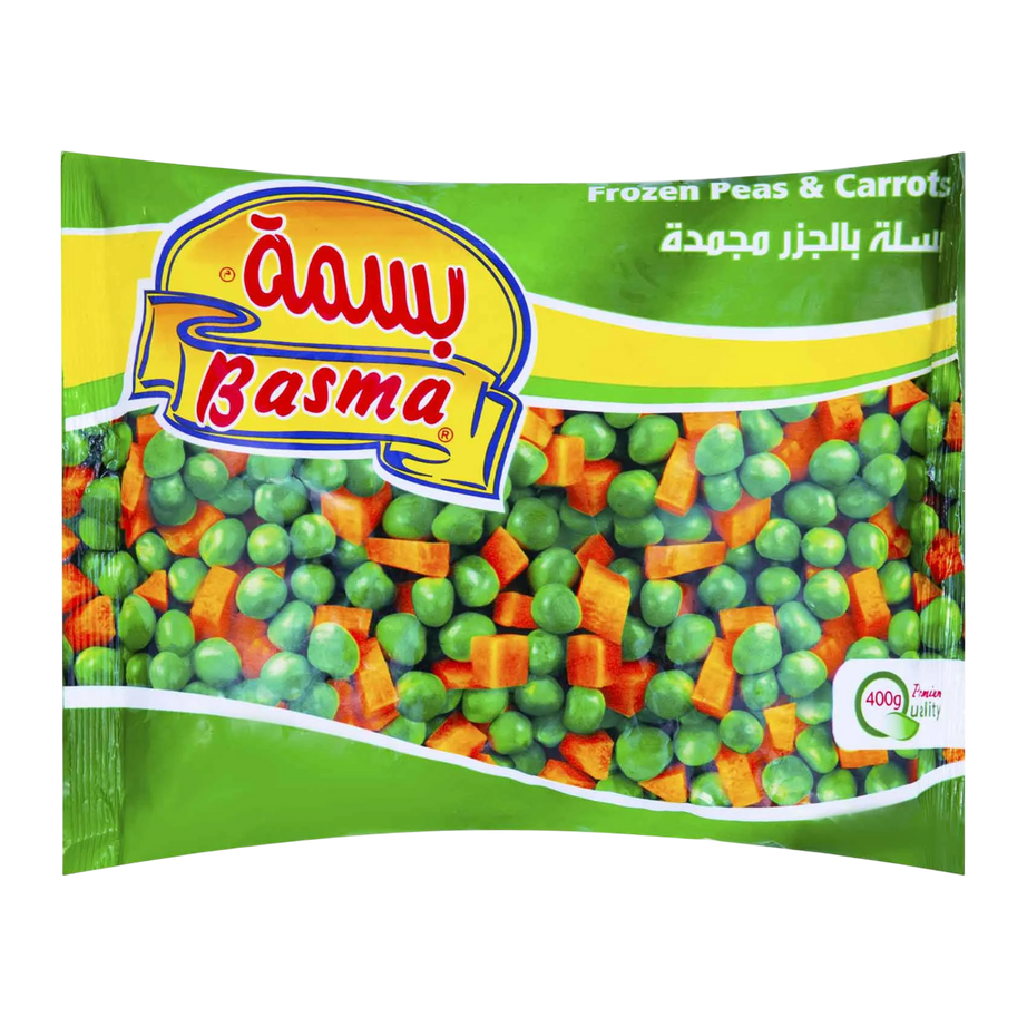بسلة بالجزر مجمدة بسمة – 400جم