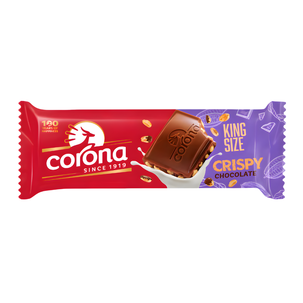 شوكولاتة كورونا   – كريسبي شوكولاتة 