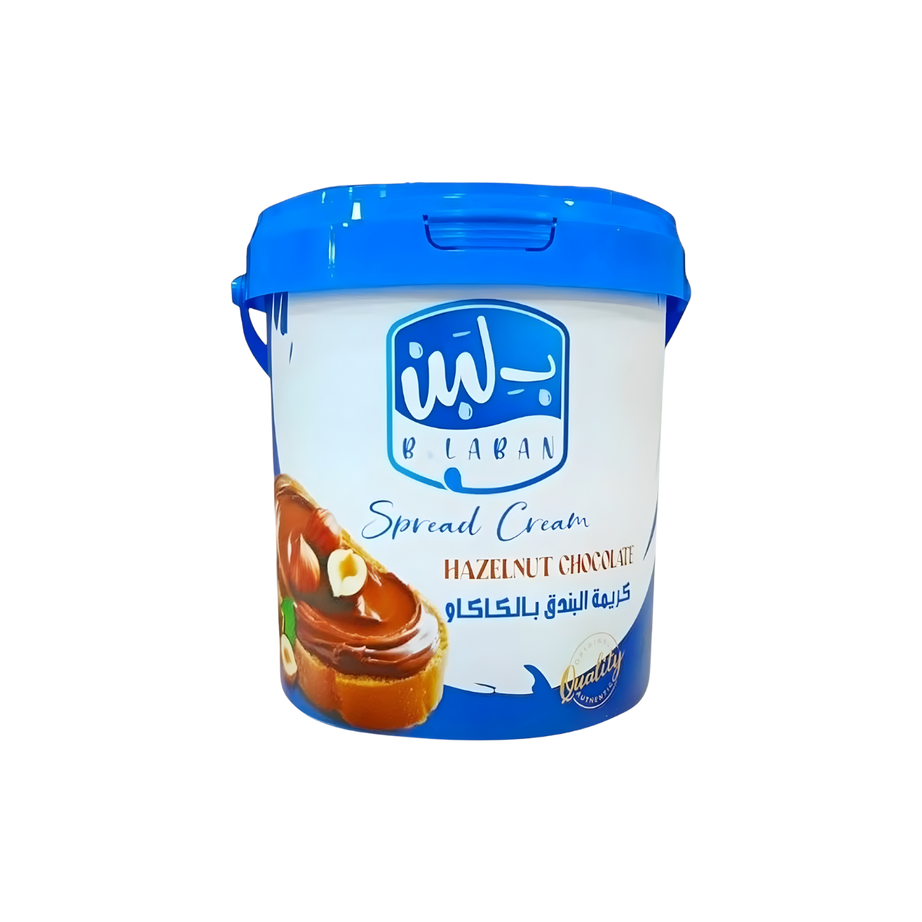 كريمة بلبن البندق بالكاكاو