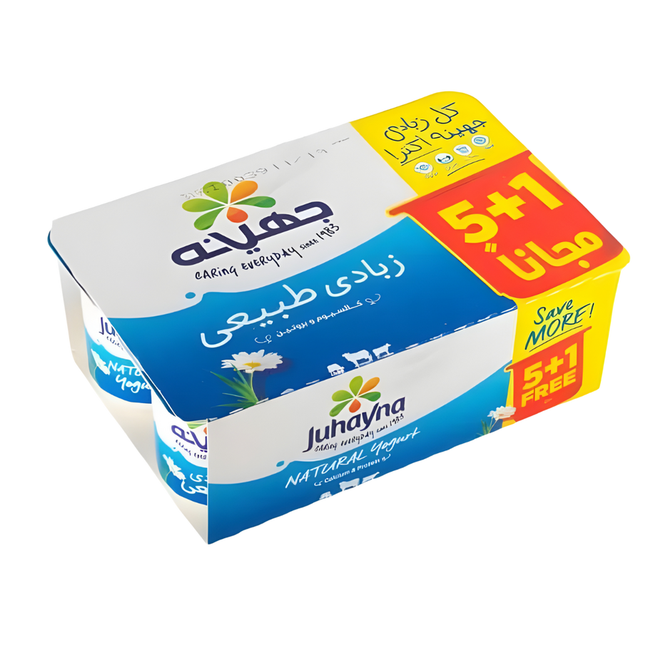 5+1زبادي جهينةسادة عرض