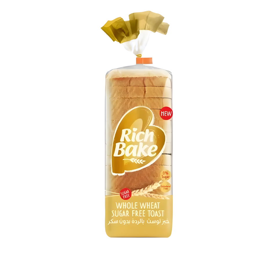 ريتش باك خبز توست  بالردة بدون سكر