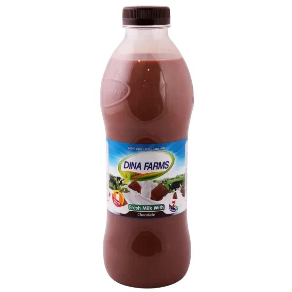 حليب مزارع دينا بالشوكولاتة