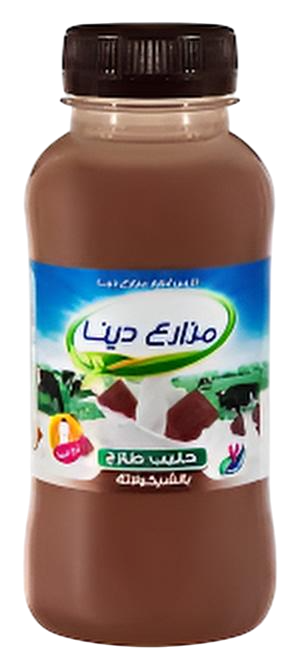 حليب مزارع دينا بالشوكولاتة
